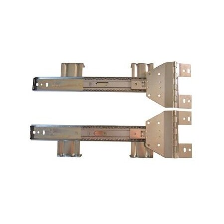 Hdl Hardware Kv 8050 Flipper Door Slides 12 in. Anochrome 8050PEZ 12